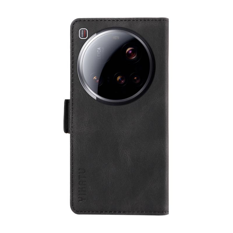 Lederhüllen Xiaomi 15 Ultra Handyhülle Ykatu Vintage-stil