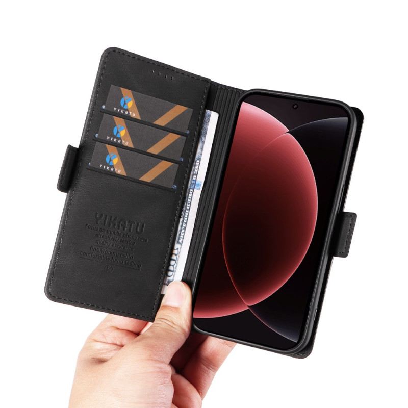 Lederhüllen Xiaomi 15 Ultra Handyhülle Ykatu Vintage-stil