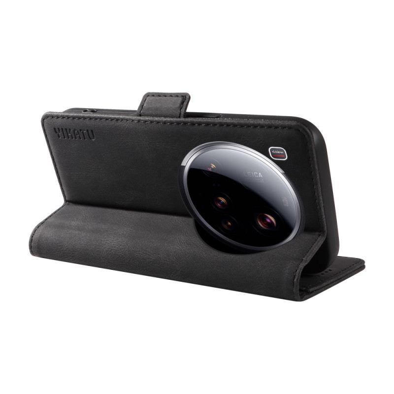 Lederhüllen Xiaomi 15 Ultra Handyhülle Ykatu Vintage-stil