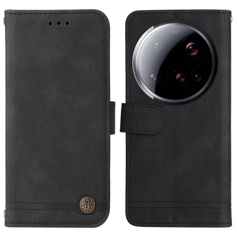 Lederhüllen Xiaomi 15 Ultra Handyhülle Zierniete