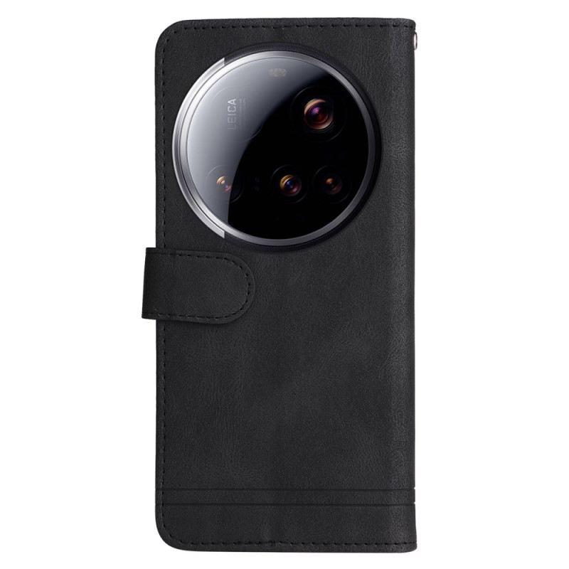 Lederhüllen Xiaomi 15 Ultra Handyhülle Zierniete