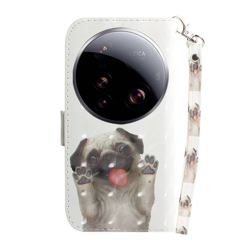 Lederhüllen Xiaomi 15 Ultra Mops Mit Umhängeband