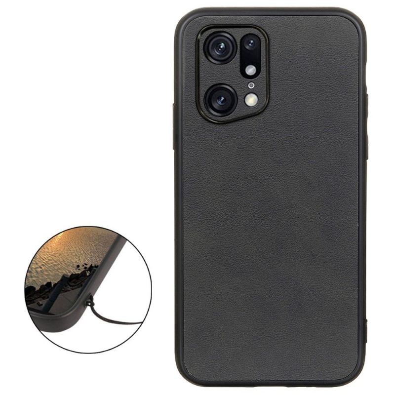 Hülle Für Oppo Find X5 Pro Vintage Kunstleder Jazz