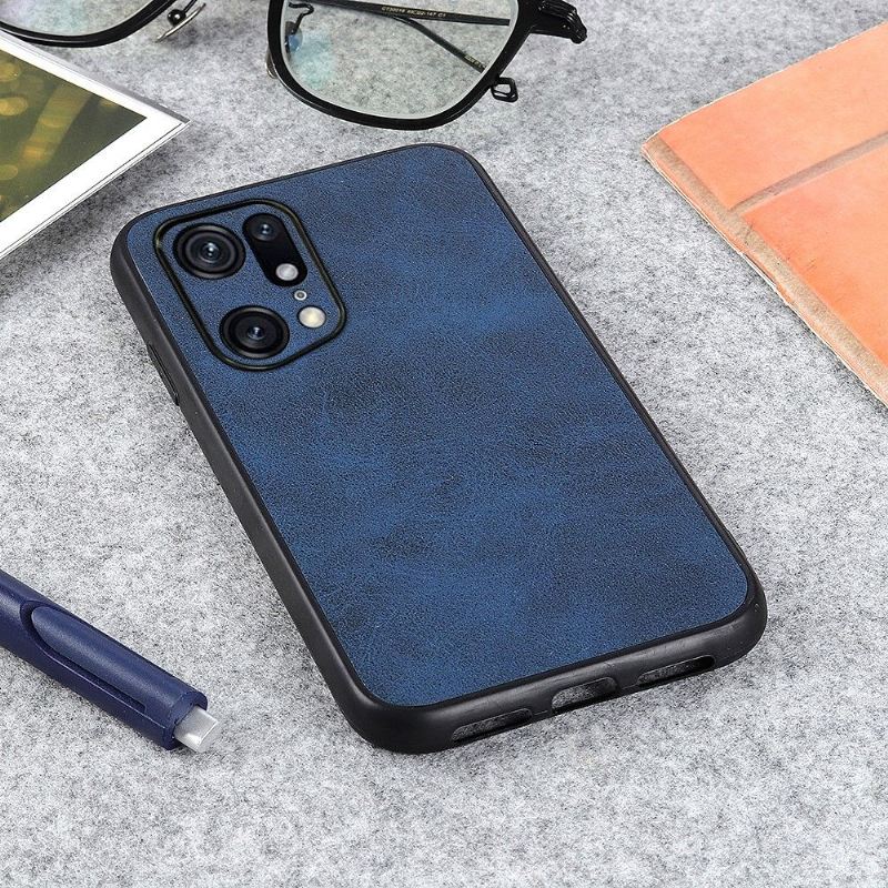 Hülle Für Oppo Find X5 Pro Vintage Kunstleder Jazz