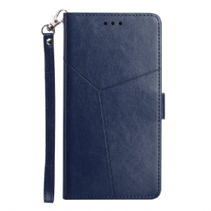Lederhüllen Für Oppo Reno 8 Stil Leder Geo Y Design