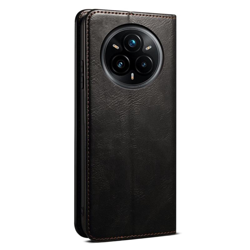 Flip Case Für Realme 14 Pro Plus 5g Gewachstes Kunstleder