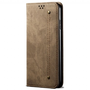 Flip Case Realme 14 Pro Plus 5g Denim-stoff