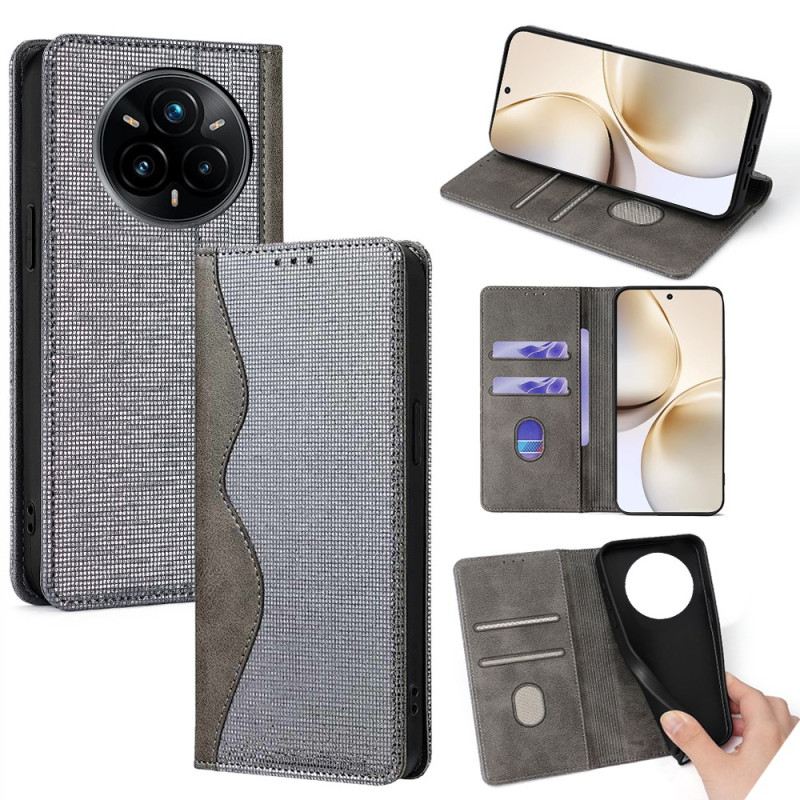 Flip Case Realme 14 Pro Plus 5g Wellenmuster