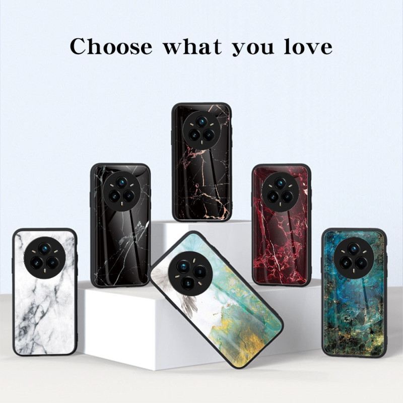 Hülle Realme 14 Pro Plus 5g Gehärtetes Glas Mit Marmoroptik