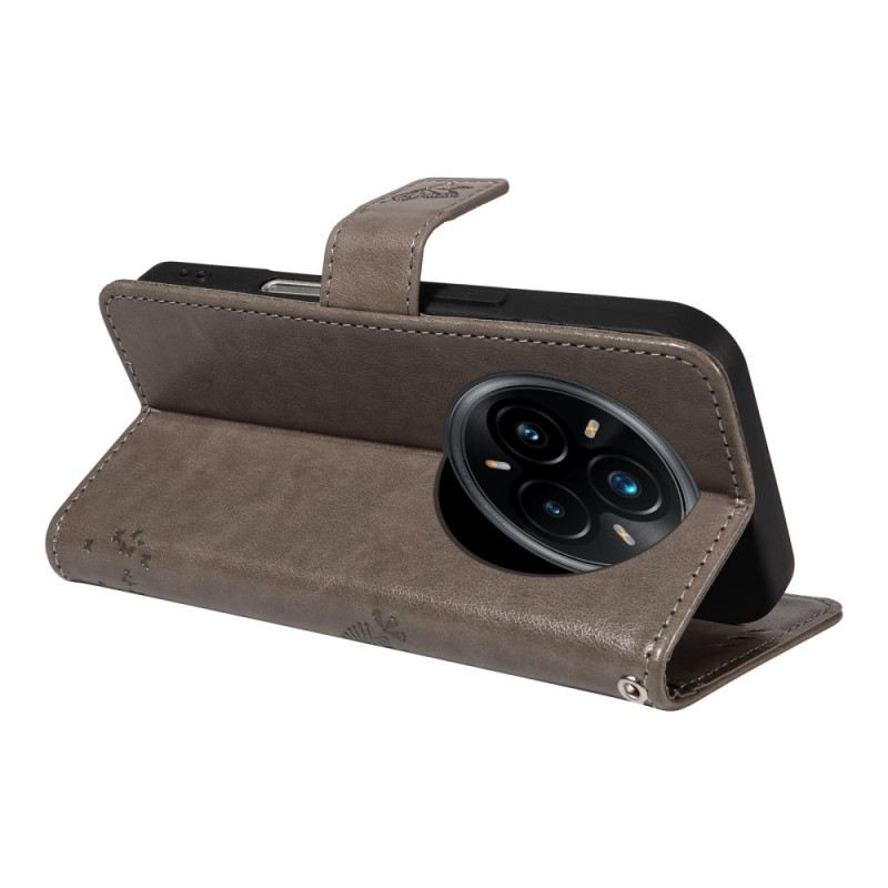 Lederhüllen Für Realme 14 Pro Plus 5g Katzenbaum