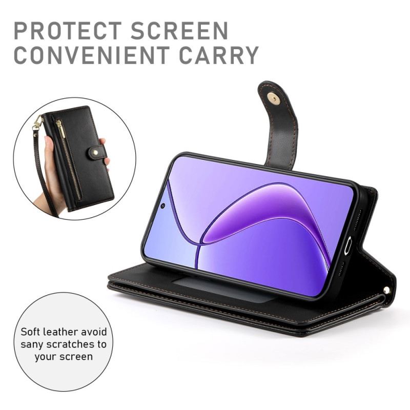 Lederhüllen Für Realme 14 Pro Plus 5g Klassische Geldbörse