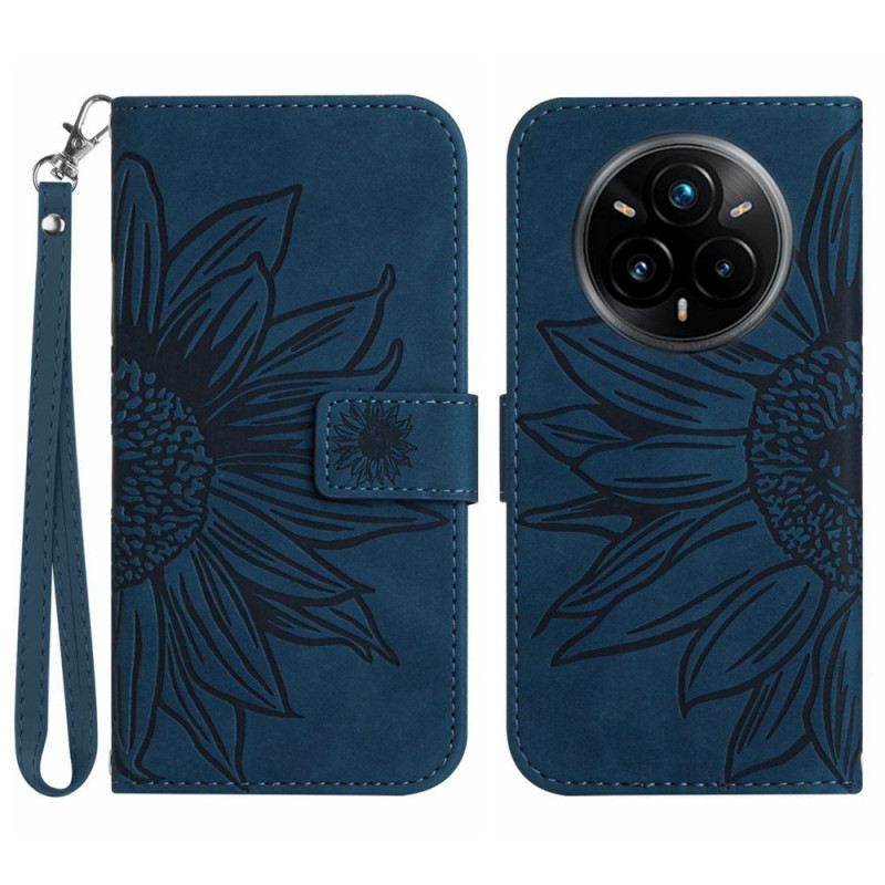 Lederhüllen Für Realme 14 Pro Plus 5g Sonnenblumen-armband