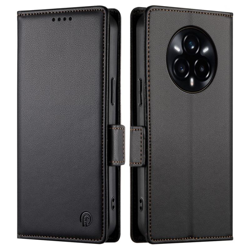 Lederhüllen Realme 14 Pro Plus 5g Drei Kartenfächer Und Halter