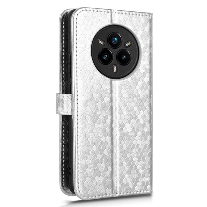 Lederhüllen Realme 14 Pro Plus 5g Glänzende Punkte