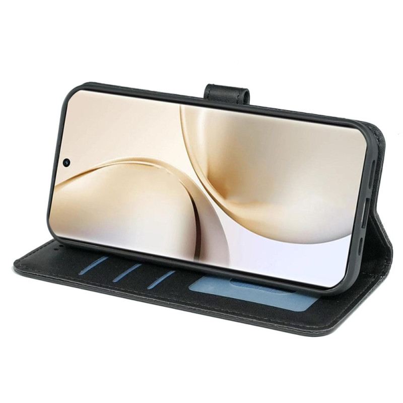 Lederhüllen Realme 14 Pro Plus 5g Handyhülle Armband Mit Kubischem Muster