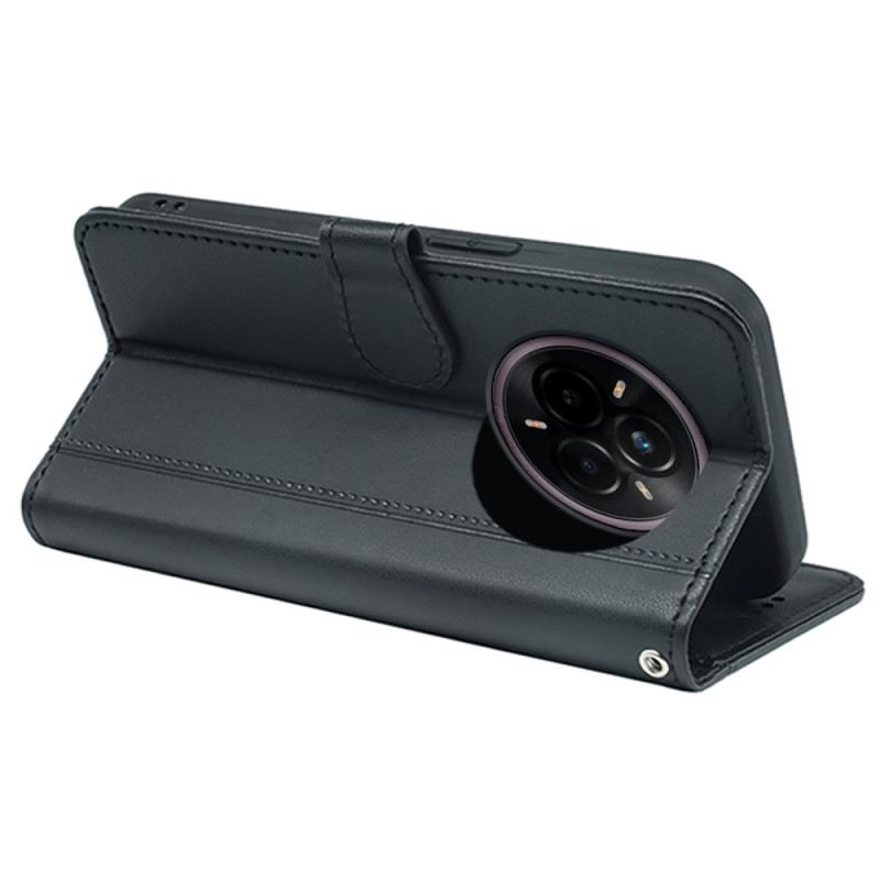 Lederhüllen Realme 14 Pro Plus 5g Handyhülle Elegantes Armband