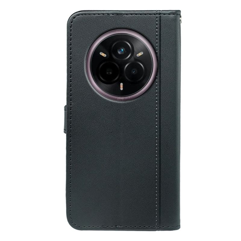 Lederhüllen Realme 14 Pro Plus 5g Handyhülle Elegantes Armband