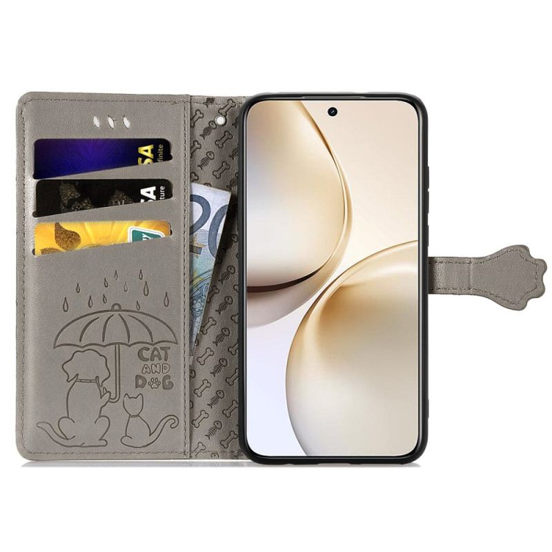 Lederhüllen Realme 14 Pro Plus 5g Handyhülle Tiermotive