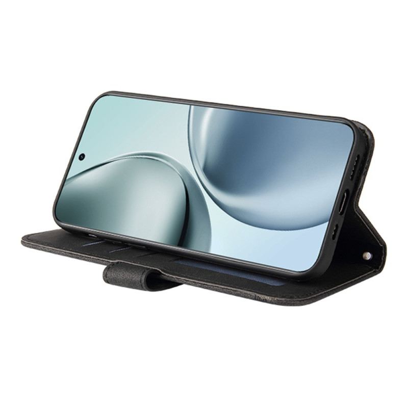 Lederhüllen Realme 14 Pro Plus 5g Handyhülle Vintage-effekt Mit Niete