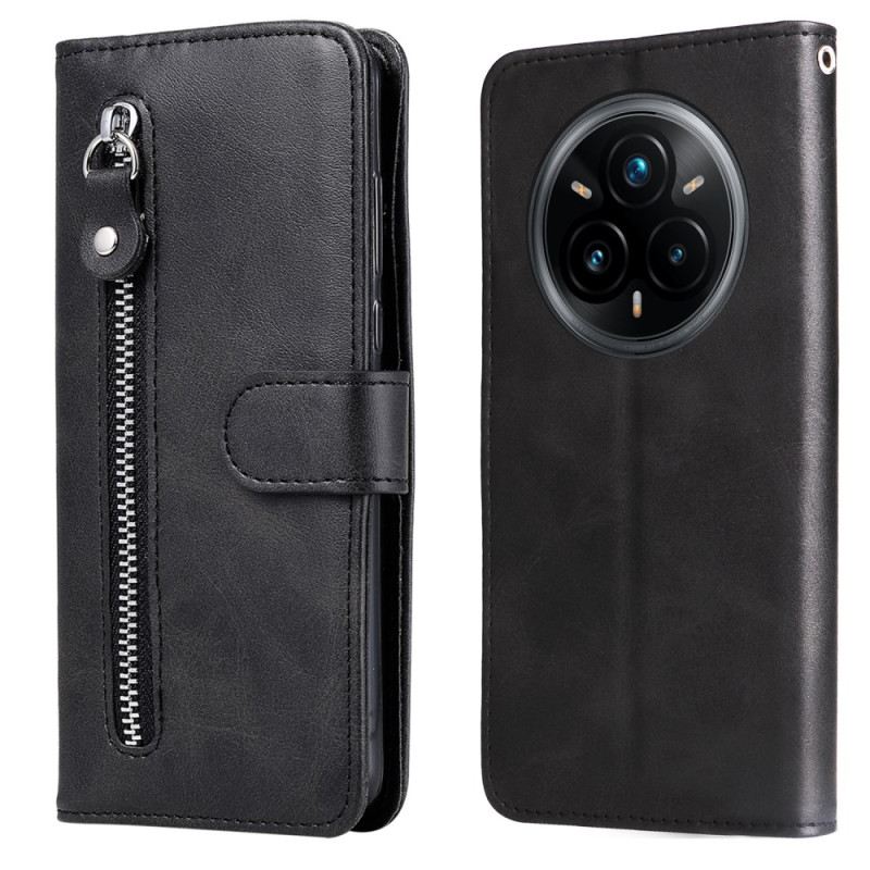 Lederhüllen Realme 14 Pro Plus 5g Handyhülle Vordertasche