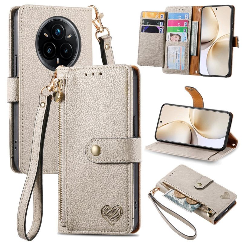 Lederhüllen Realme 14 Pro Plus 5g Münzgeldbörse Mit Rfid-schutz