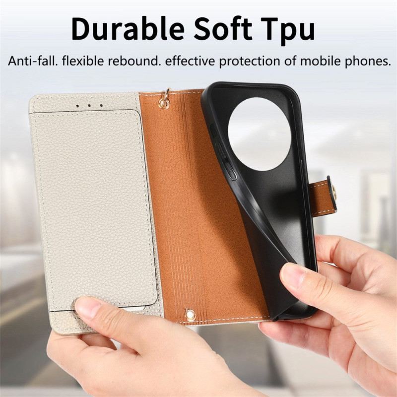 Lederhüllen Realme 14 Pro Plus 5g Münzgeldbörse Mit Rfid-schutz