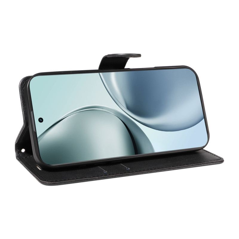 Lederhüllen Realme 14 Pro Plus 5g Schlichtes Kunstleder-armband