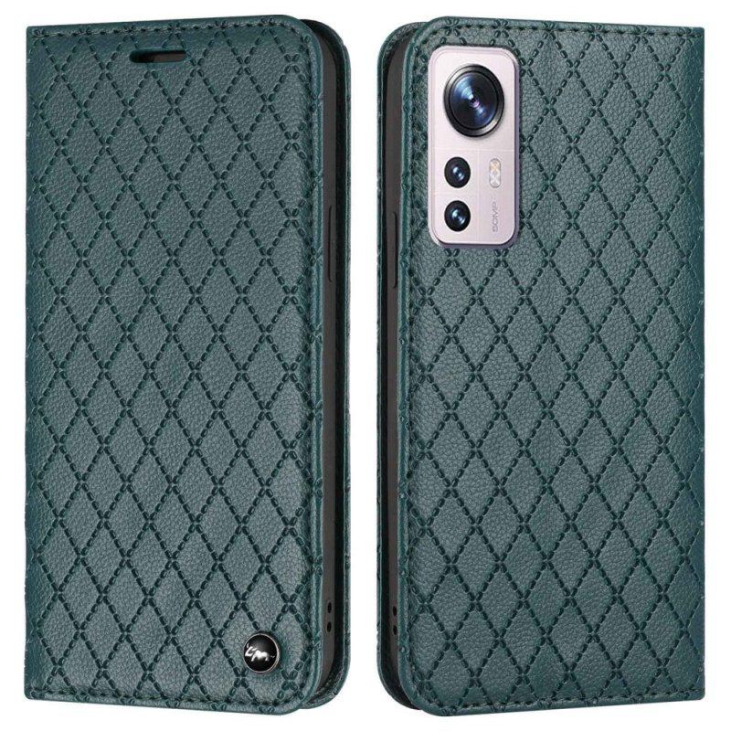 Schutzhülle Für Xiaomi 12 Lite Flip Case Rfid-diamanten