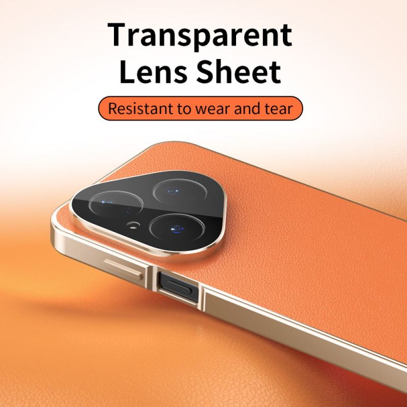 Hülle Huawei Pura 80 Lederdesign Und Displayschutzfolie Aus Gehärtetem Glas