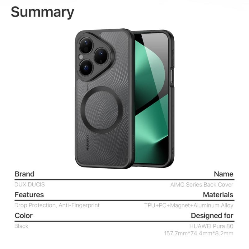 Hülle Huawei Pura 80 Magsafe Aimo Serie Dux Ducis