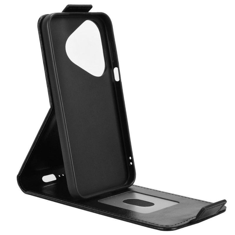 Lederhüllen Huawei Pura 80 Handyhülle Vertikales Klappdesign