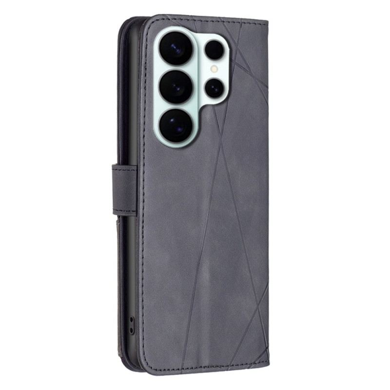 Lederhüllen Für Samsung Galaxy S26 Ultra Binfen Geometrisches Muster Farbe