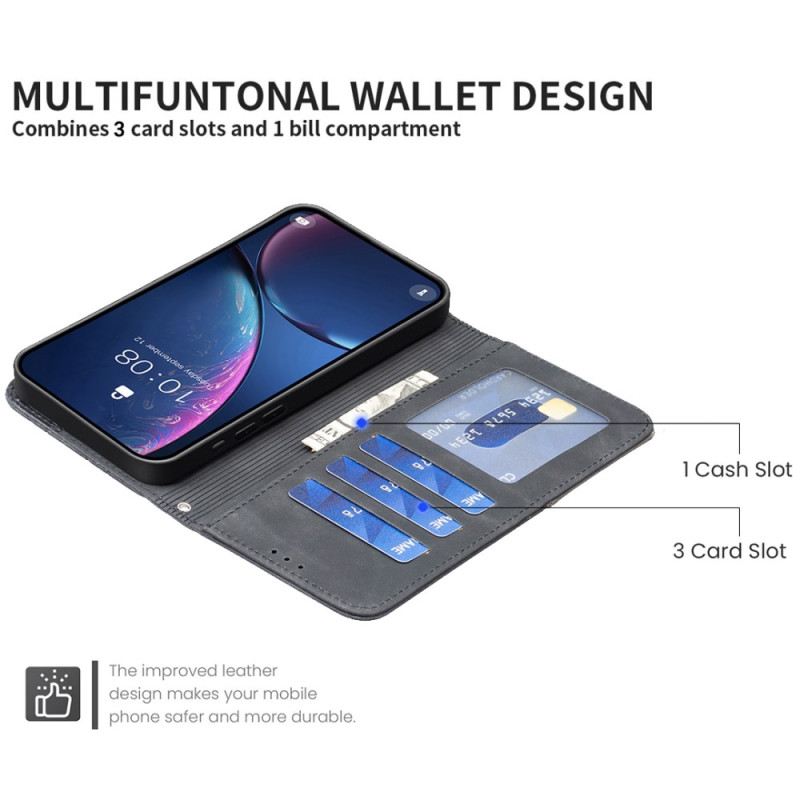 Lederhüllen Für Samsung Galaxy S26 Ultra Binfen Geometrisches Muster Farbe
