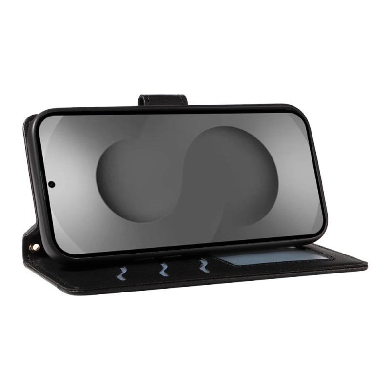 Lederhüllen Samsung Galaxy S26 Ultra Gesteppt Mit Riemen Und Schultergurt