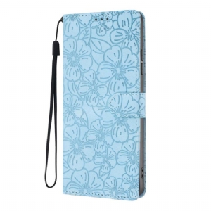 Lederhüllen Samsung Galaxy S26 Ultra Handyhülle Kirschblüten