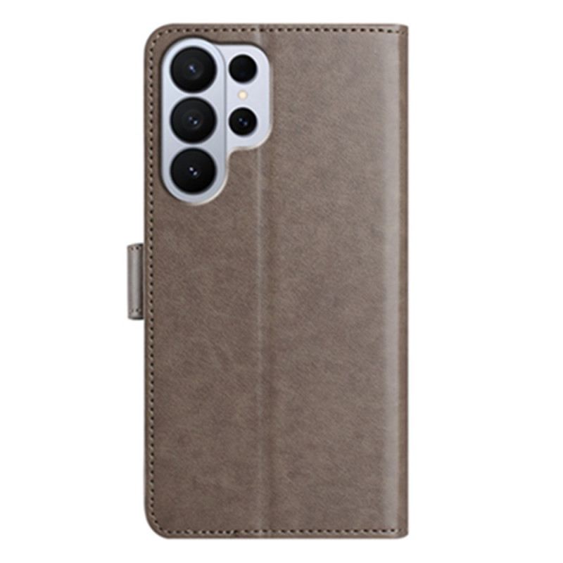 Lederhüllen Samsung Galaxy S26 Ultra Handyhülle Kunstleder Mit 8 Kartenfächern