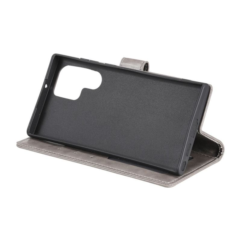 Lederhüllen Samsung Galaxy S26 Ultra Handyhülle Sonnenmandala