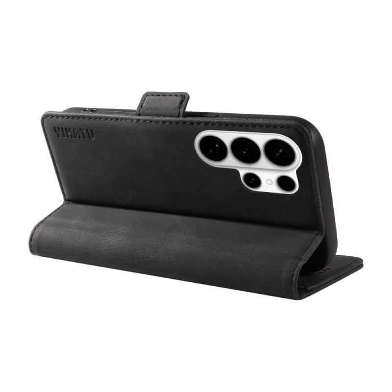 Lederhüllen Samsung Galaxy S26 Ultra Handyhülle Yikatu Wildledereffekt