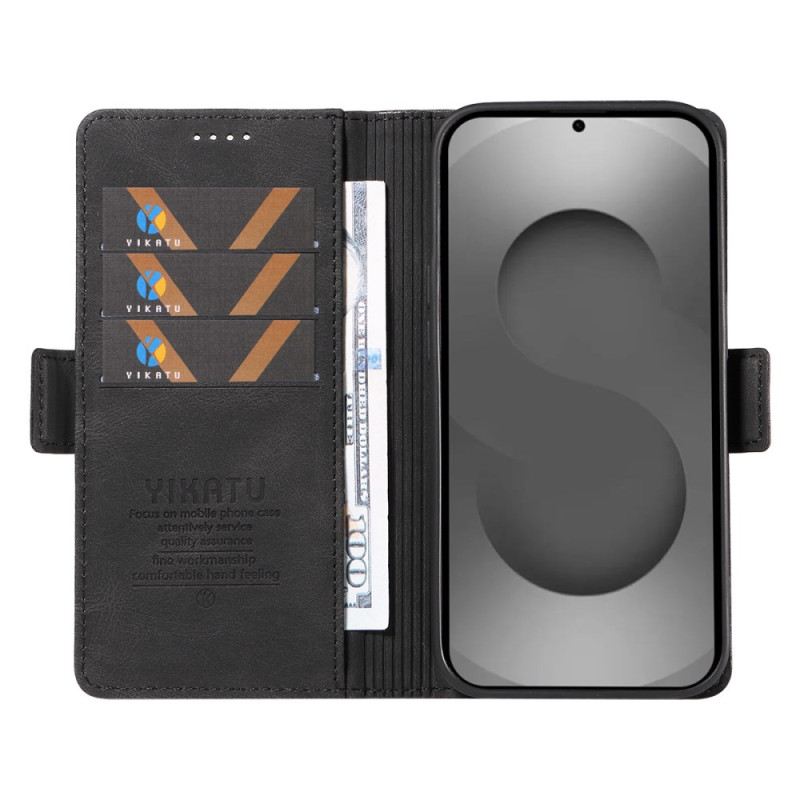 Lederhüllen Samsung Galaxy S26 Ultra Handyhülle Yikatu Wildledereffekt