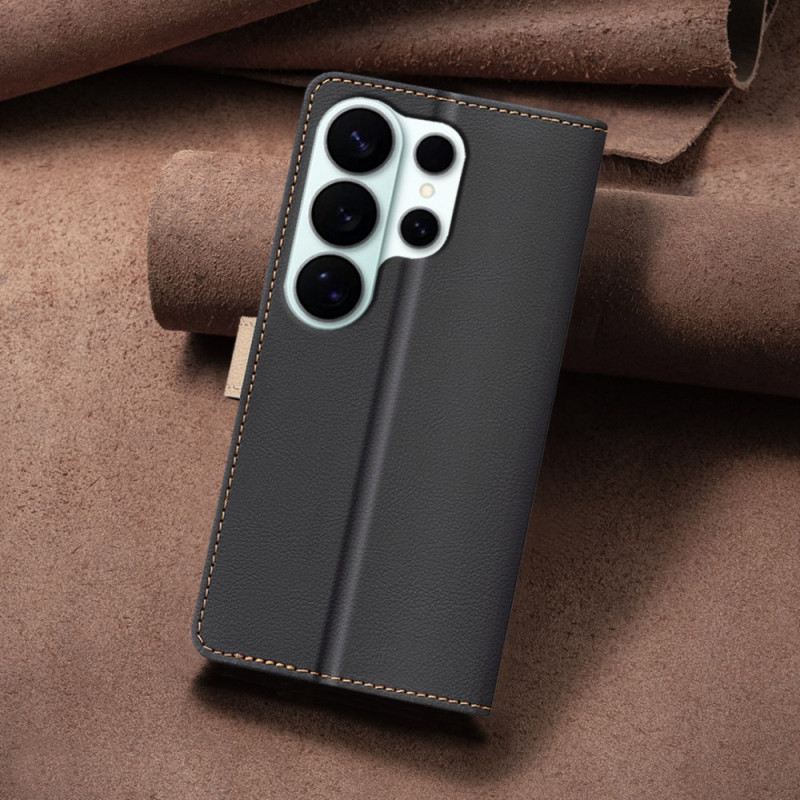 Lederhüllen Samsung Galaxy S26 Ultra Handyhülle Zweifarbig Binfen Color