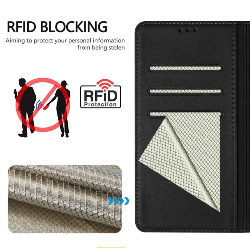 Lederhüllen Samsung Galaxy S26 Ultra Rfid-blockierungswürfel-design