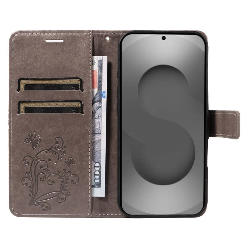 Lederhüllen Samsung Galaxy S26 Ultra Riesige Schmetterlinge