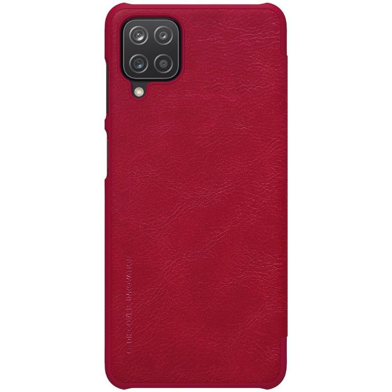 Lederhüllen Für Samsung Galaxy A12 Schutzhülle Qin-serie Ledereffekt