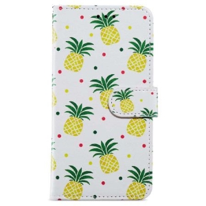 Lederhüllen Samsung Galaxy A55 5g Ananas In Lnaière