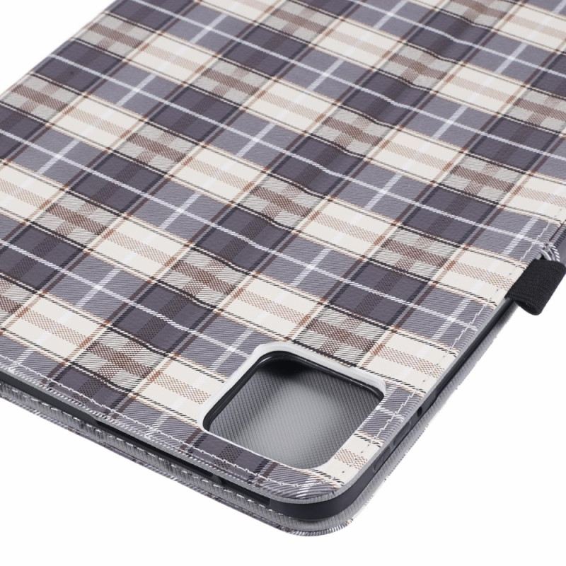 Lederhüllen Xiaomi Pad 6s Pro Handyhülle Mustergitter