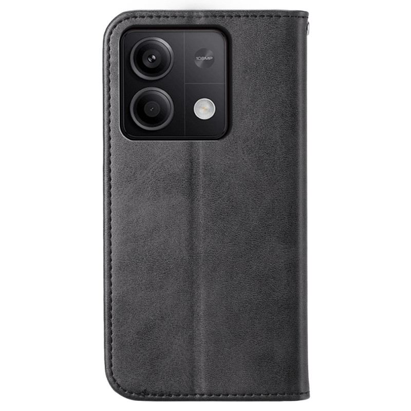 Lederhüllen Xiaomi Redmi Note 13 5g Riemchen-diamant-design