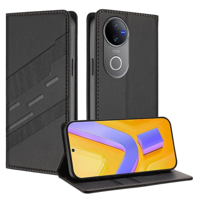 Flip Case Für Vivo V50 5g Punk-stil