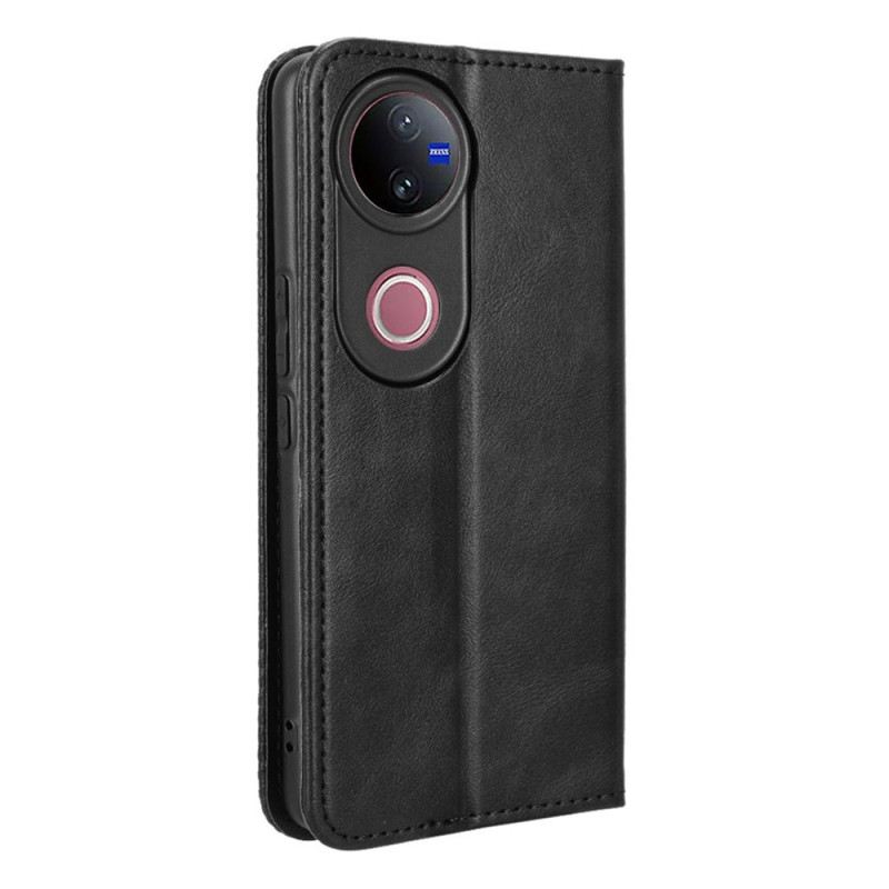 Flip Case Für Vivo V50 5g Vintage-fries