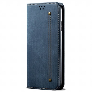 Flip Case Vivo V50 5g Denim-stoff