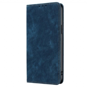 Flip Case Vivo V50 5g Handyhülle Vintage-wildlederoptik